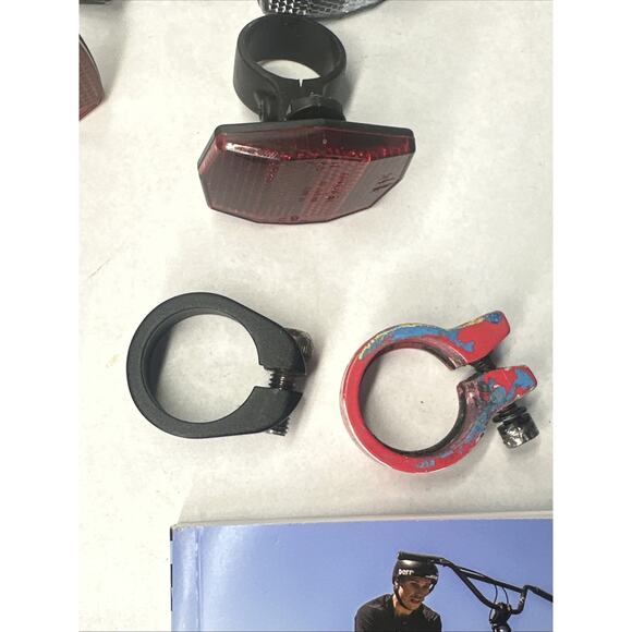 SE Bikes BMX Mix Pads, Donuts, grips, Clamp, and more New and used mix - Picture 9 of 14